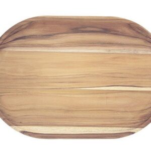 13527-351 - Plateau de barbecue en bois de teck incurvé 47,5cm - Braaimaster