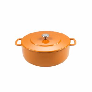 Cocotte Dutch Ovent orange 28 cm - Marque Combekk modèle 190124BL Braaimaster