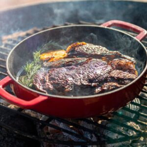Alternative view of 192124RD combekk Double Handle Fry Pan 24cm / RED