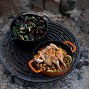 Alternative view of 192128OR combekk Double Handle Fry Pan 28cm / Orange