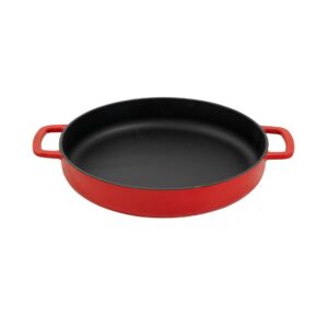 192128RD combekk Double Handle Fry Pan 28cm / RED