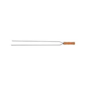 Fourchette à brochette Churrasco Inox - 17mm x65 cm -  29810-134 Braaiamaster
