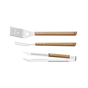 Grillset - Set d'outils de barbecues 3 pièces en acier inoxydable - 92000-014  Braaimaster