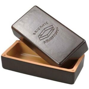 Cooking Black - Brique naturelle en argile noire de Bricknic