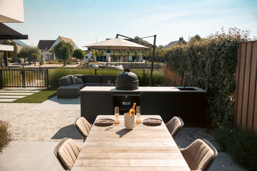 La cuisine, cœur du jardin