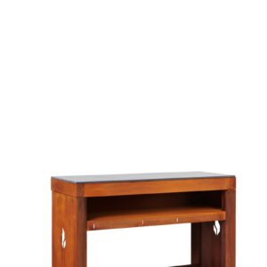 Table d'appoint Corten plateau céramique anthracite, 126 cm de large - ST2C-CA Braaimaster