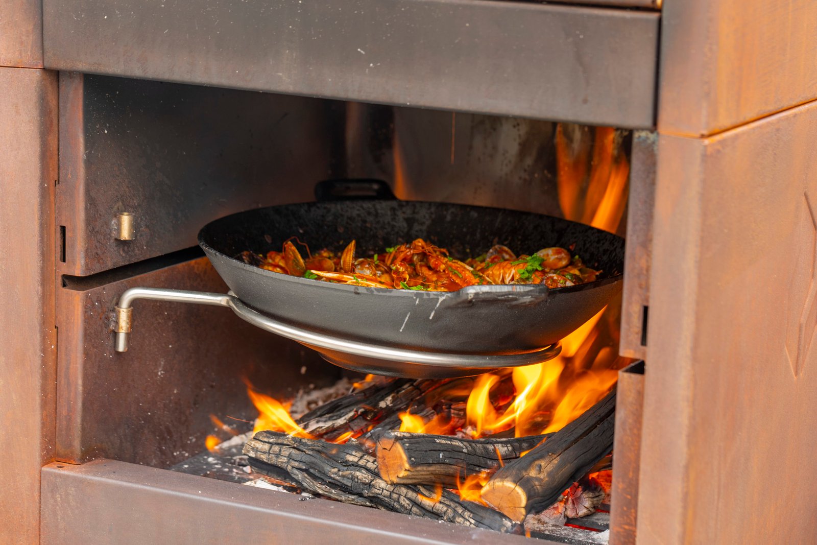 Wok Frame, support pour wok inox - Modèle WF01 Braaimaster – Image 3