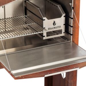 Door Inlay simple pour braai simple inox -  Modèle WI001 Braaimaster
