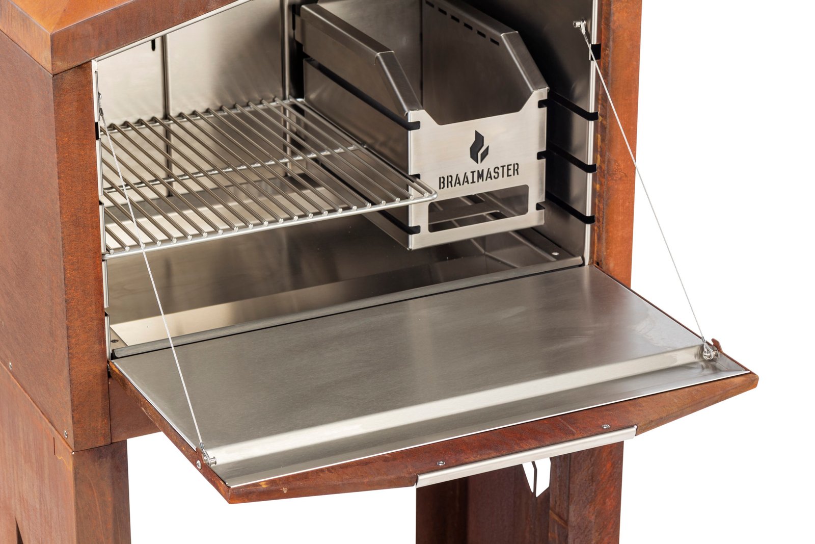 Door Inlay simple pour braai simple inox - Modèle WI001 Braaimaster