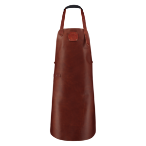 WL-ARU-06 - Tablier unisexe réglable en cuir marque Witloft série Leather Apron couleur cognac