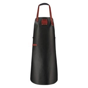 WL-ARB-22 - Tablier unisexe réglable en cuir marque Witloft série Leather Apron couleur noire