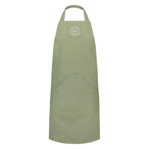 WL-RCA-71 - Tablier avec poche en coton recyclé de la série Apron Witloft pistache