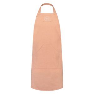 WL-RCA-72 -Tablier avec poche en coton recyclé de la série Apron Witloft saumon