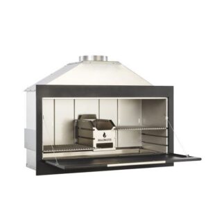 Alternative view of Braai Built In encastrable 126 cm INOX 304 Noir - Modèle BI2B Braaimaster