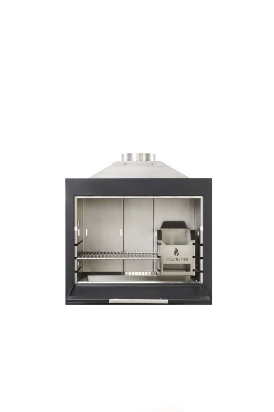 Barbecue à bois encastrable Braai 80 cm en INOX 304 - Modèle BI800 de Braaimaster